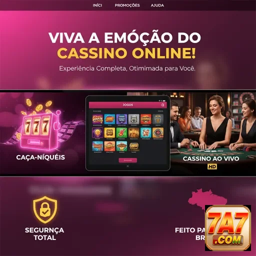 Ilustração de Conheça o aplicativo cassino 7a7 para Android e iOS
