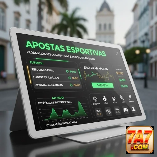 Ilustração de Explore o Mundo das Apostas com 7a7 e Odds Altas
