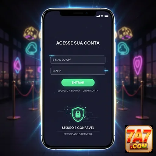 Ilustração de Explore as Melhores Slots e Recompensas VIP no 7a7
