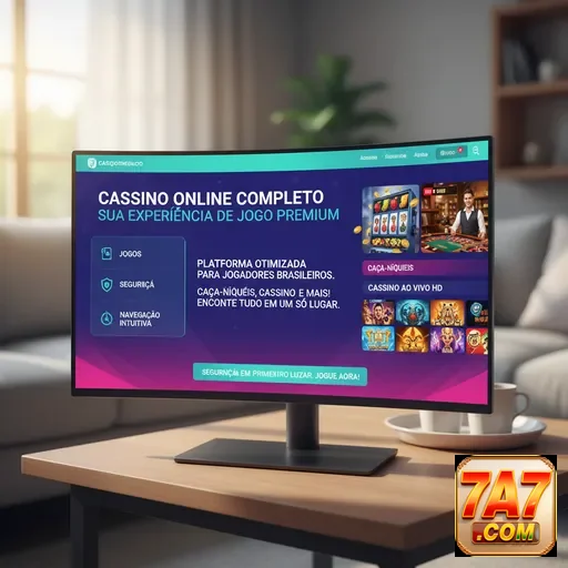 Ilustração de Explore as Melhores Slots e Recompensas VIP no 7a7