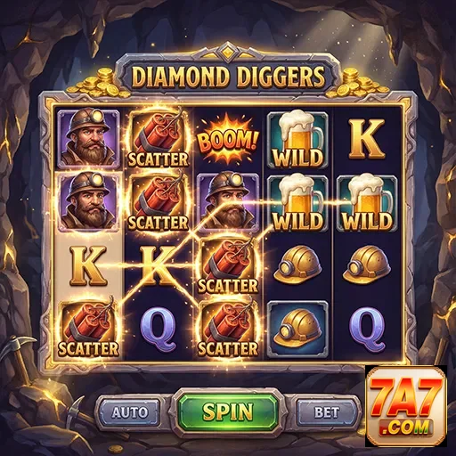 Ilustração de Explore os Jogos VIP e Slots Rápidos no 7a7