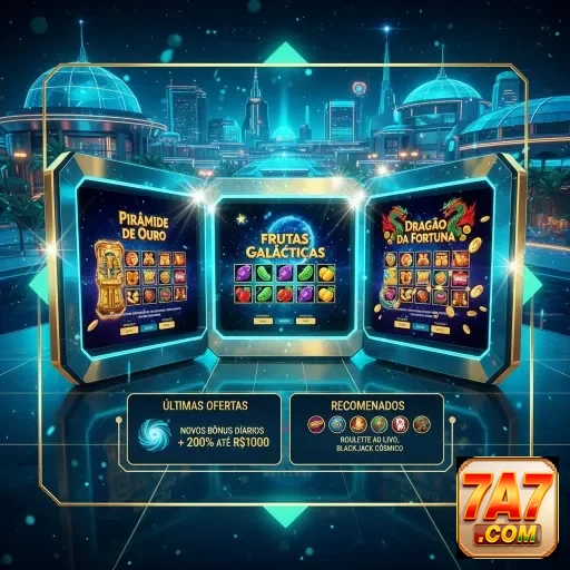 Ilustração de Acesse o cassino online 7a7 com login ágil e seguro