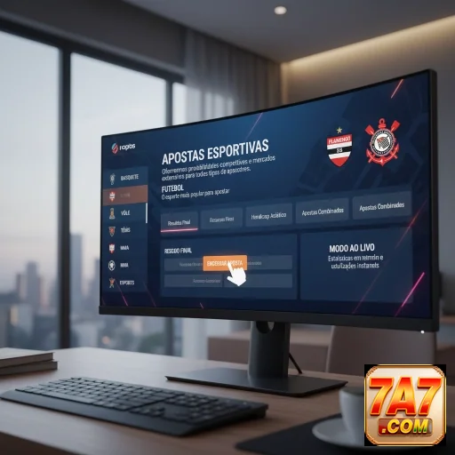 Ilustração de Experiência de Jogo Simples com Promoções Atrativas